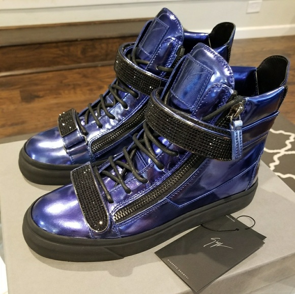 Giuseppe Zanotti Double Bar Sneaker  US Men 8 - Picture 2 of 8